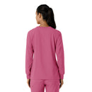 Women's Crew Neck Long Sleeve Scrub Top. Live Chat for Bulk Discounts