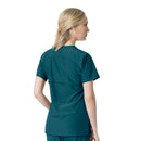 Women's Twill V-Neck Scrub Top. Live Chat for Bulk Discounts