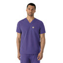 Men's V-Neck Shirttail Scrub Top. Live Chat for Bulk Discounts