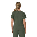 Women's Flex Panel V-Neck Scrub Top. Live Chat for Bulk Discounts