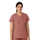 Women's V-Neck Scrub Top. Live Chat for Bulk Discounts