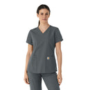Women's V-Neck Scrub Top. Live Chat for Bulk Discounts