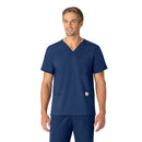 Unisex V-Neck 6-Pocket Scrub Top. Live Chat for Bulk Discounts