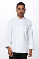 Chef Works Sustainable Le Mans Chef Coat REWCCW. Live Chat for Bulk Discounts