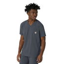 Men's V-Neck Scrub Top. Live Chat for Bulk Discounts
