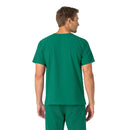 Unisex V-Neck 6-Pocket Scrub Top. Live Chat for Bulk Discounts