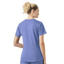 Women's Comfort V-Neck Utility Scrub Top. Live Chat for Bulk Discounts