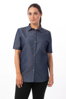 Chef Works Detroit Denim Shirt SHC03W. Live Chat for Bulk Discounts