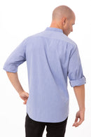 Chef Works Modern Chambray Dress Shirt SHC06. Live Chat for Bulk Discounts