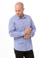Chef Works Modern Chambray Dress Shirt SHC06. Live Chat for Bulk Discounts