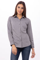 Chef Works Modern Chambray Dress Shirt SHC06W. Live Chat for Bulk Discounts