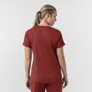 Knit Women's V-Neck Scrub Top. Live Chat for Bulk Discounts