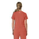 Women's Flex Panel V-Neck Scrub Top. Live Chat for Bulk Discounts