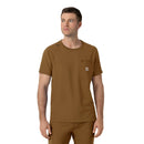 Men's Crew Neck Scrub Top. Live Chat for Bulk Discounts