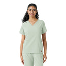 Women's Knit Panel Scrub Top. Live Chat for Bulk Discounts