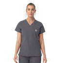 Women's V-Neck Scrub Top. Live Chat for Bulk Discounts