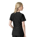 Women's Twill V-Neck Scrub Top. Live Chat for Bulk Discounts