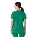 Women's Notch Neck Tunic Scrub Top. Live Chat for Bulk Discounts