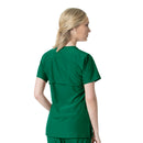 Women's Twill V-Neck Scrub Top. Live Chat for Bulk Discounts