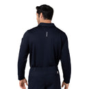 Men's Heavyweight Long Sleeve Polo Scrub Top. Live Chat for Bulk Discounts