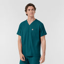 Men's V-Neck Scrub Top. Live Chat for Bulk Discounts