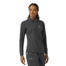 Women's Heavyweight Long Sleeve Polo Scrub Top. Live Chat for Bulk Discounts