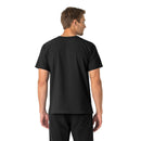 Unisex V-Neck 6-Pocket Scrub Top. Live Chat for Bulk Discounts