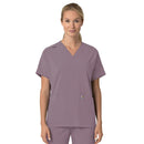 Women's Oversized V-Neck Scrub Top. Live Chat for Bulk Discounts