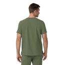 Men's Crew Neck Scrub Top. Live Chat for Bulk Discounts