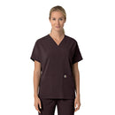 Women's Oversized V-Neck Scrub Top. Live Chat for Bulk Discounts