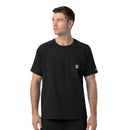 Knit Men's Crew Neck Scrub Top. Live Chat for Bulk Discounts