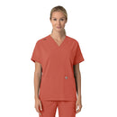 Women's Oversized V-Neck Scrub Top. Live Chat for Bulk Discounts