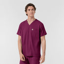 Men's V-Neck Scrub Top. Live Chat for Bulk Discounts