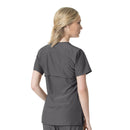 Women's Twill V-Neck Scrub Top. Live Chat for Bulk Discounts