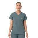 Women's V-Neck Scrub Top. Live Chat for Bulk Discounts
