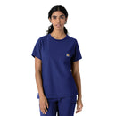 Women's Crew Neck Scrub Top. Live Chat for Bulk Discounts