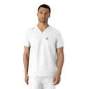 Men's V-Neck Shirttail Scrub Top. Live Chat for Bulk Discounts