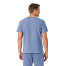 Unisex V-Neck 6-Pocket Scrub Top. Live Chat for Bulk Discounts