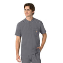 Men's Henley Scrub Top. Live Chat for Bulk Discounts