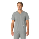 Unisex V-Neck 6-Pocket Scrub Top. Live Chat for Bulk Discounts