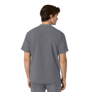Men's Henley Scrub Top. Live Chat for Bulk Discounts