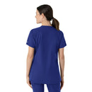 Women's Notch Neck Tunic Scrub Top. Live Chat for Bulk Discounts