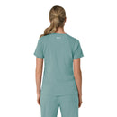 Women's Flex Panel V-Neck Scrub Top. Live Chat for Bulk Discounts