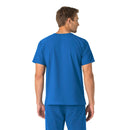Unisex V-Neck 6-Pocket Scrub Top. Live Chat for Bulk Discounts