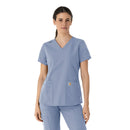 Women's V-Neck Scrub Top. Live Chat for Bulk Discounts
