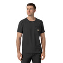 Men's Crew Neck Scrub Top. Live Chat for Bulk Discounts