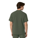 Men's Henley Scrub Top. Live Chat for Bulk Discounts