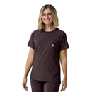 Women's Crew Neck Scrub Top. Live Chat for Bulk Discounts