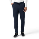 Knit Men's Straight Leg Tapered Scrub Pant. Live Chat for Bulk Discounts