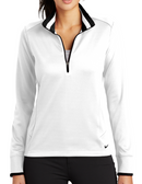 Nike [578674] Ladies Dri-FIT 1/2-Zip Cover-Up. Live Chat For Bulk Discounts.